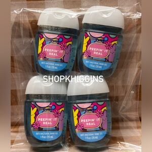 NEW B&BW x PEEPS Marshmallow (4) Antibacterial Pocketbac sanitizer gels
